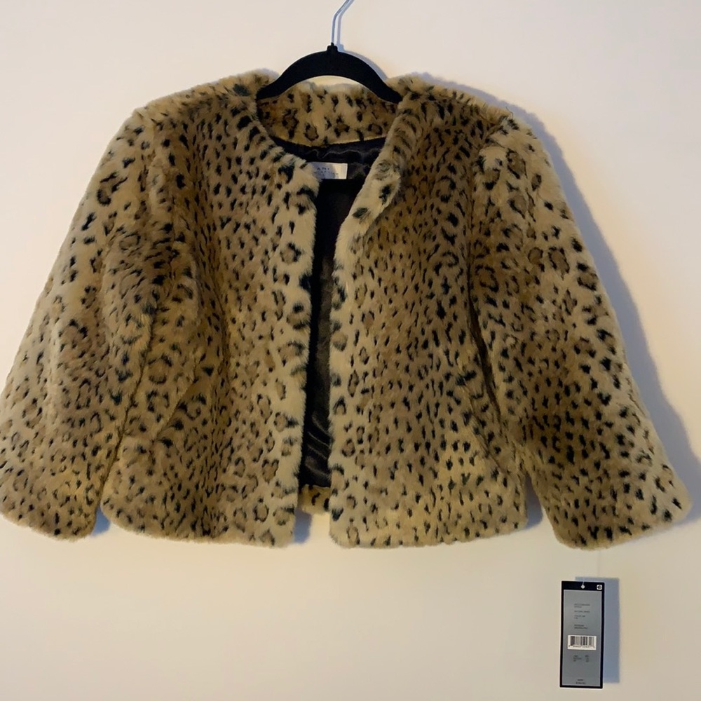 Faux Fur Bolero Jacket